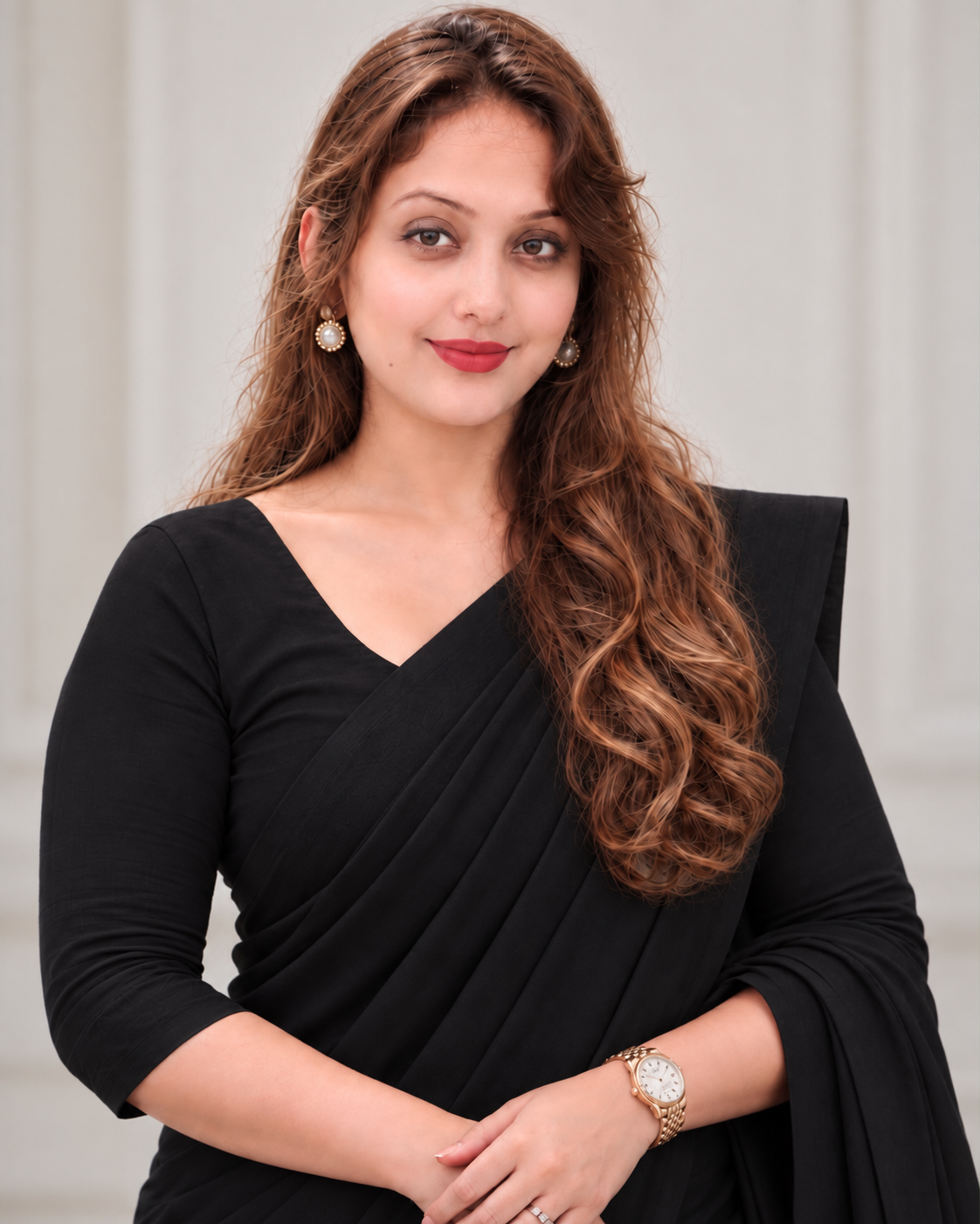 Portrait of Rajiv Goyal’s wife